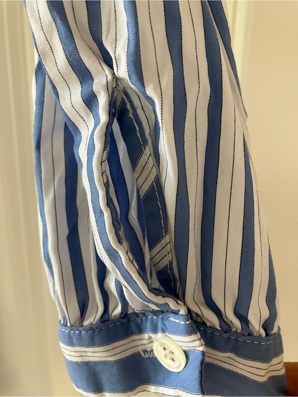 R.G. KANE playa dress in blue stripe (M) - Picture 7 of 9